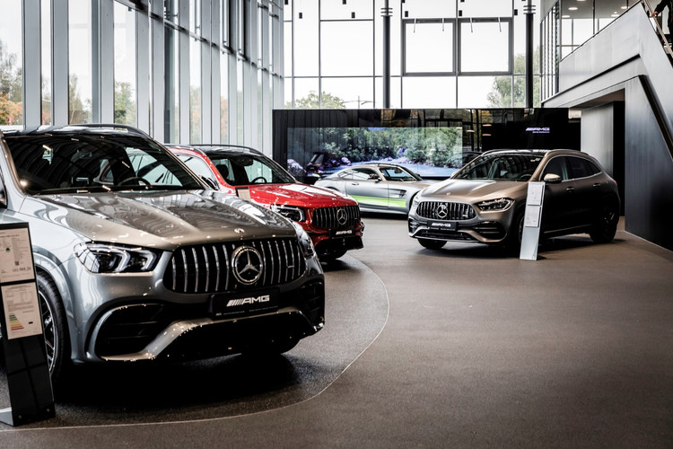 dealer showroom